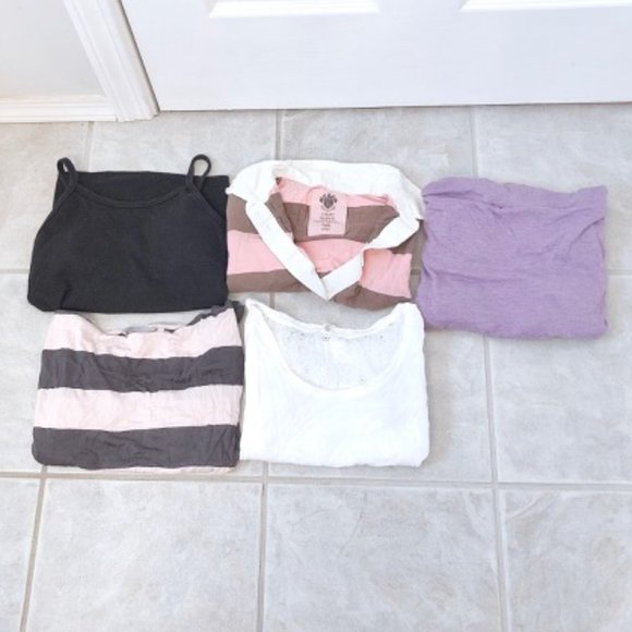 5 Top Bundle (Short Sleeve Shirt Long Sleeve Tank Top etc.) - Picture 4 of 4